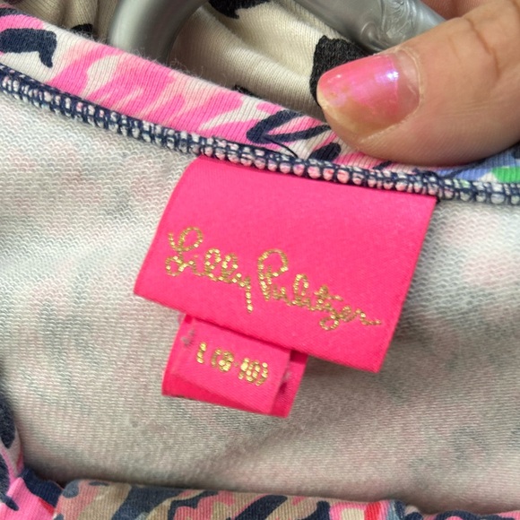 Lilly Pulitzer Arlette dress and matching leggings size large kids *read - Picture 7 of 8